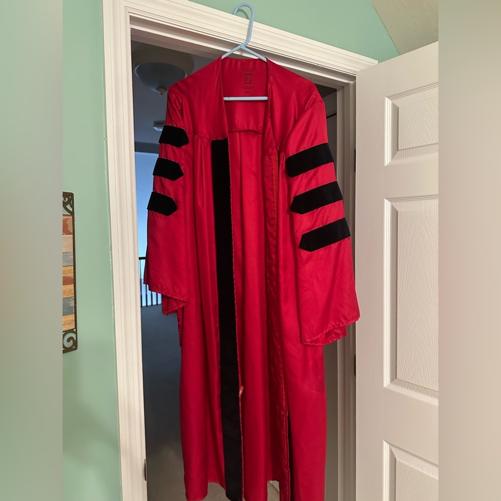Doctoral Graduation Gown and Cap